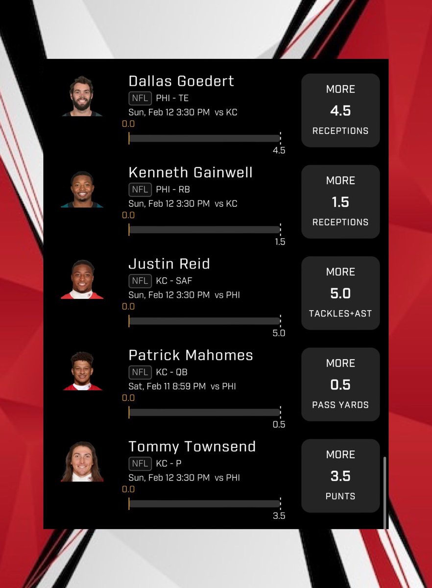 VDAWGLocks's tweet photo. 3 Different SuperBowl Slips π¨ππ«‘
Still wanna do more slips
#prizepicks #PrizePicksNBA #nba #DFS #Betting #GamblingTwitte #PrizePicksCode #SuperBowl #PrizePicksNFL https://t.co/hUzyWofUTK