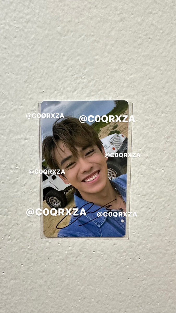 C0QRXZA's tweet photo. การ์ดไซน์เติร์ด (oh oh ver.)
ปล่อยต่อ1650บาท 
สอบถามเพิ่มเติมdm
#ตลาดนัดtrinity https://t.co/GCoxOFR8d1