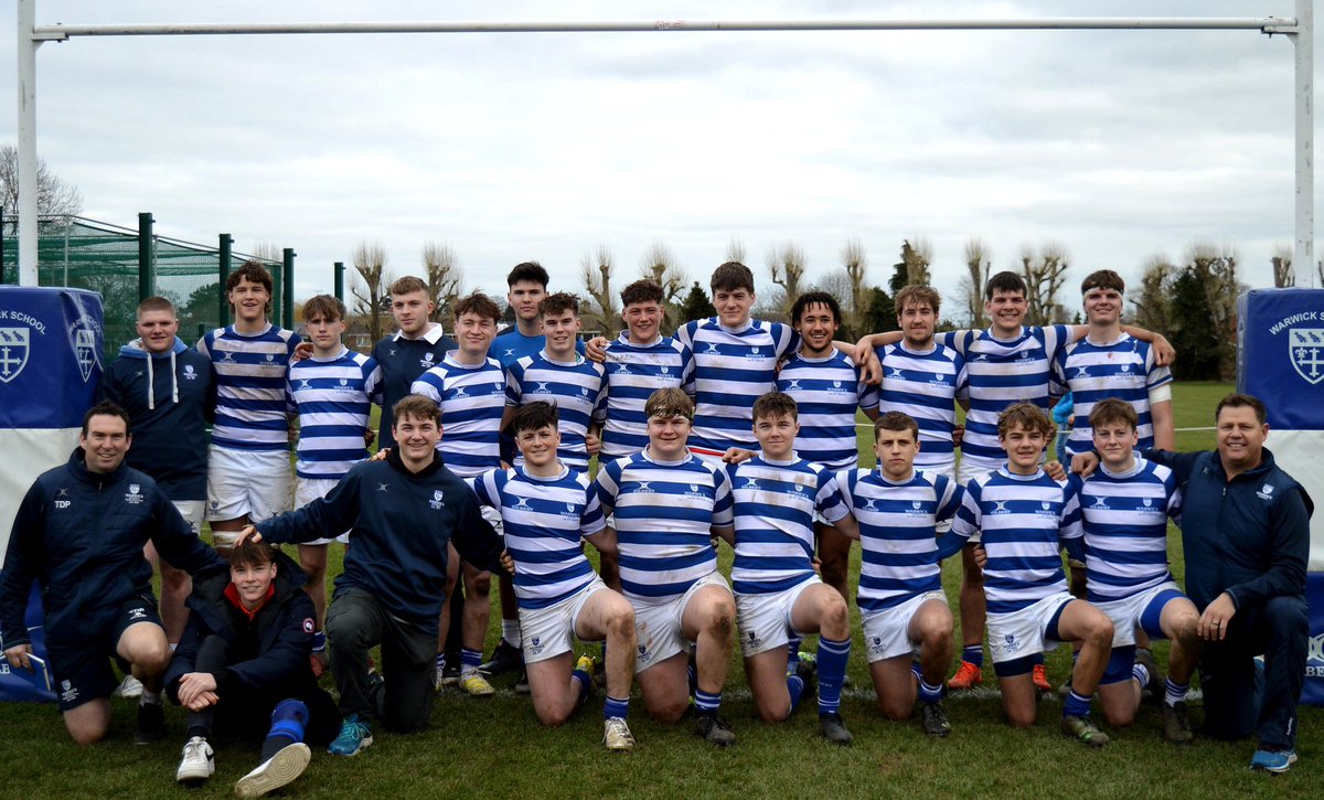 paulajyates's tweet photo. An emotional last game of 1XV rugby yesterday - these boys wear their blue and white shirt with pride! #lastingmemories #friends4life #warwickrugby #jacobyates https://t.co/Fq3iiSfUlk