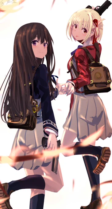 で選んだ未来・・・進むの時も勿論一緒#リコリコ新作   #リコリコ 