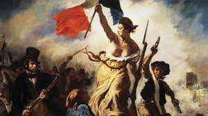 STRASS_Syndicat's tweet photo. Notre collègue @IcyDiamondXX est la liberté guidant le peuple.
En tant que TDS et trans nous sommes réduites à nos corps. Donc logique qu'on retourne publiquement nos corps en arme politique.
Quand il faut célébrer la rép y a pas de pbm, mais si c'est nous vous accusez d'exhib https://t.co/0bTxZHZXba