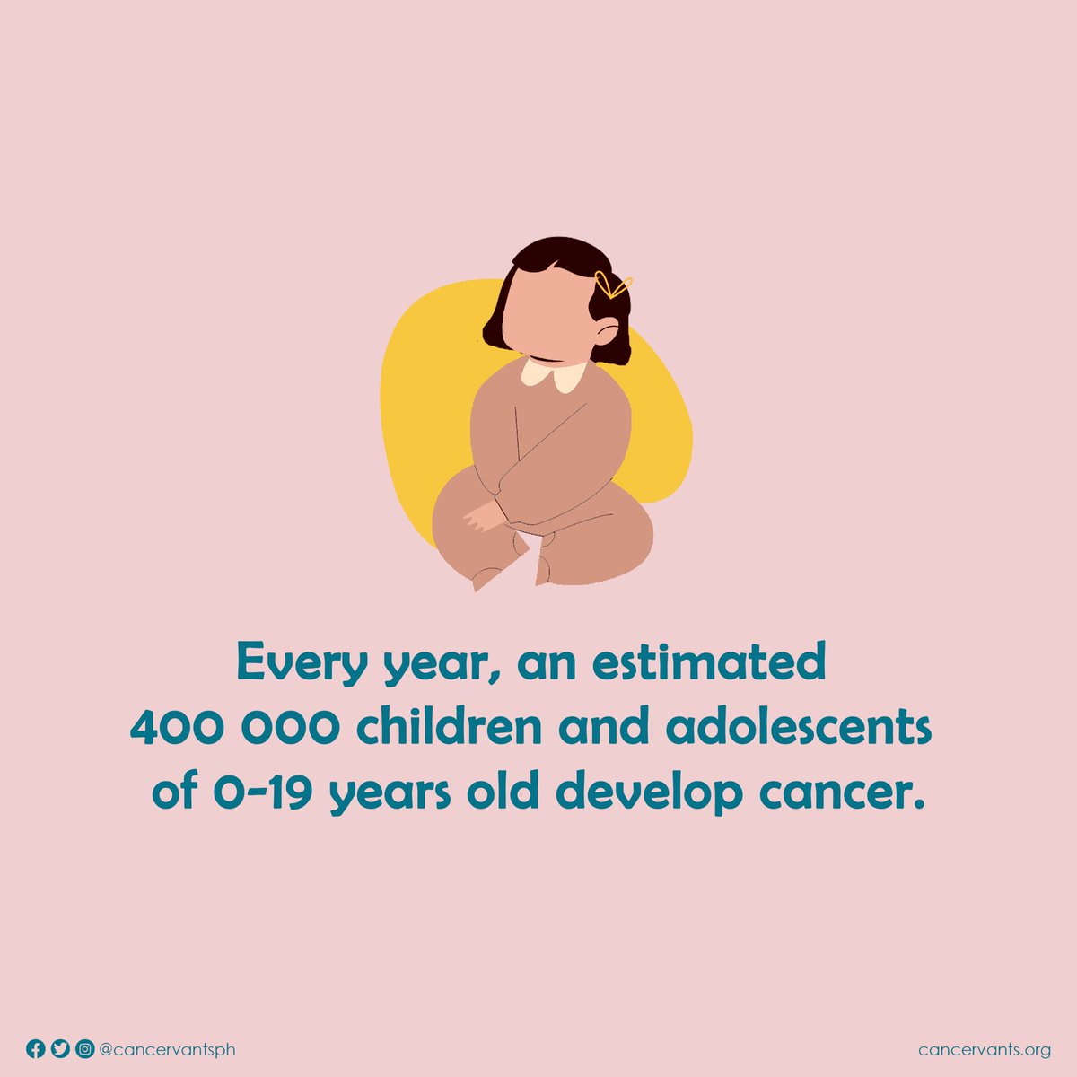 cancervantsph's tweet photo. Majority of pediatric cancers do not have a known etiology as compared with cancers in adults. There have been studies dedicated to identifying causes for these diseases however, only few cancers in children are caused by environmental or lifestyle factors. https://t.co/Pcz99y4hfE