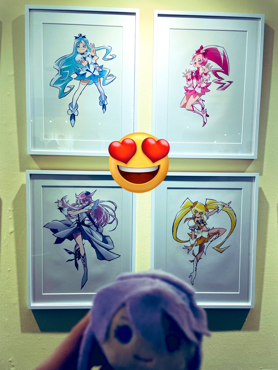 プリキュア展に、行ってきた、!!!!! 