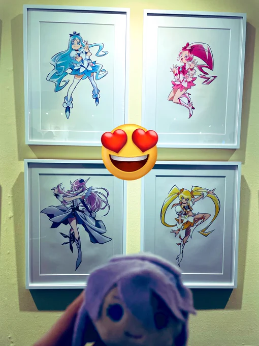 プリキュア展に、行ってきた、!!!!! 