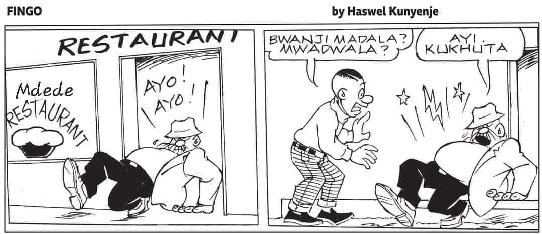Tabwerani mudzakhute. Sunday sitidya pakhomo.