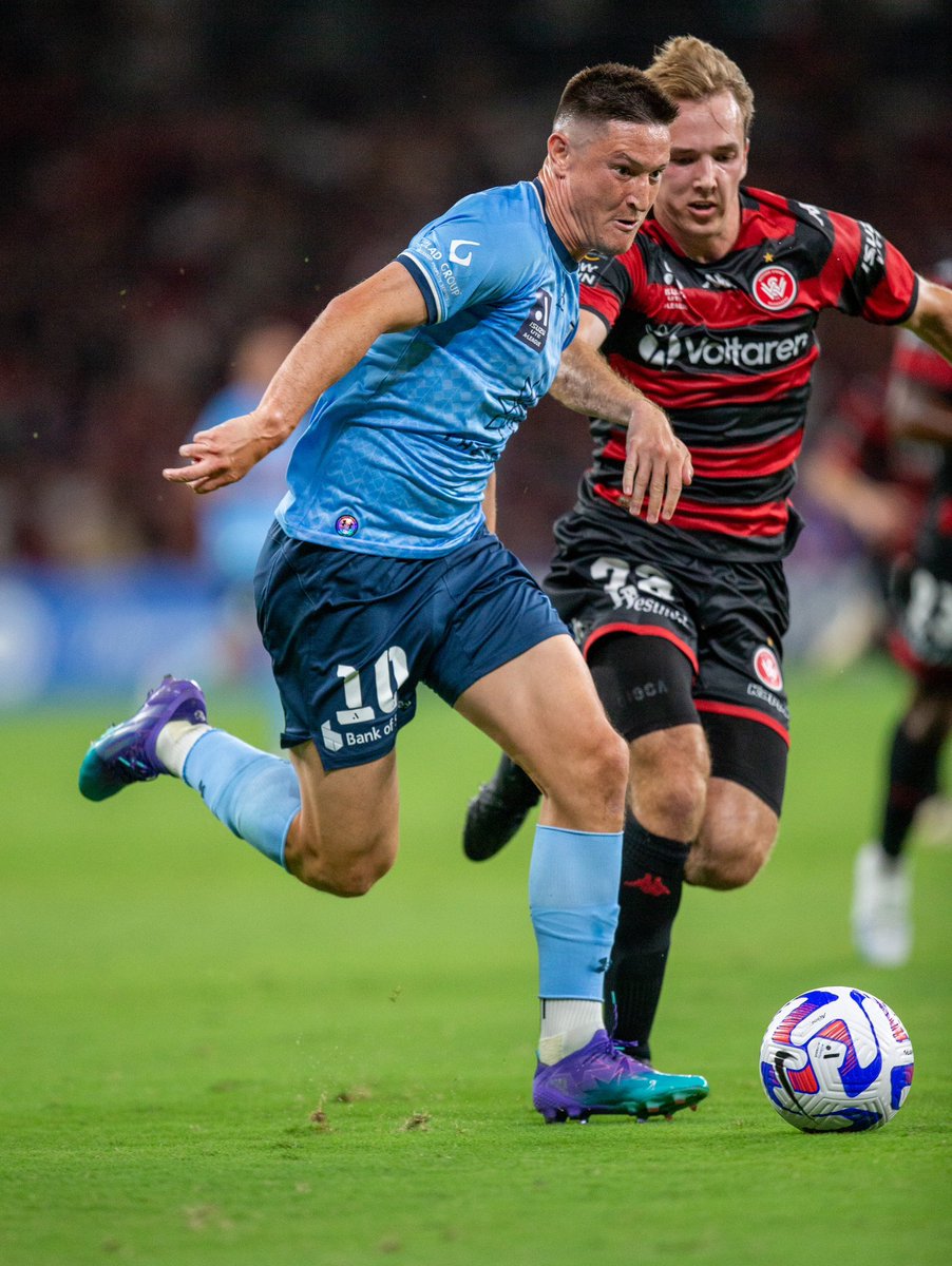 AlenDelic's tweet photo. My first-ever game at the new Parramatta Stadium last night. What a venue. What an atmosphere. What a goal to win it. #ALeague #SydneyDerby #SydneyIsSkyBlue https://t.co/SGRM3xBFBn