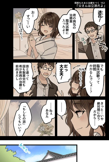 現実もたまには嘘をつく152「父さんは立派だよ」
#現実もたまには嘘をつく
#ゲーム好きの彼女と色々する話 