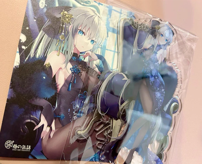 モルガンアクスタ、受注分届きました受注いただいた方の分にはオマケでポストカード付けさせていただきました。今週中にはbooth倉庫の方に送りますので、お手元に届くのは下旬頃になるかもです…!もうしばしお待ちください! 