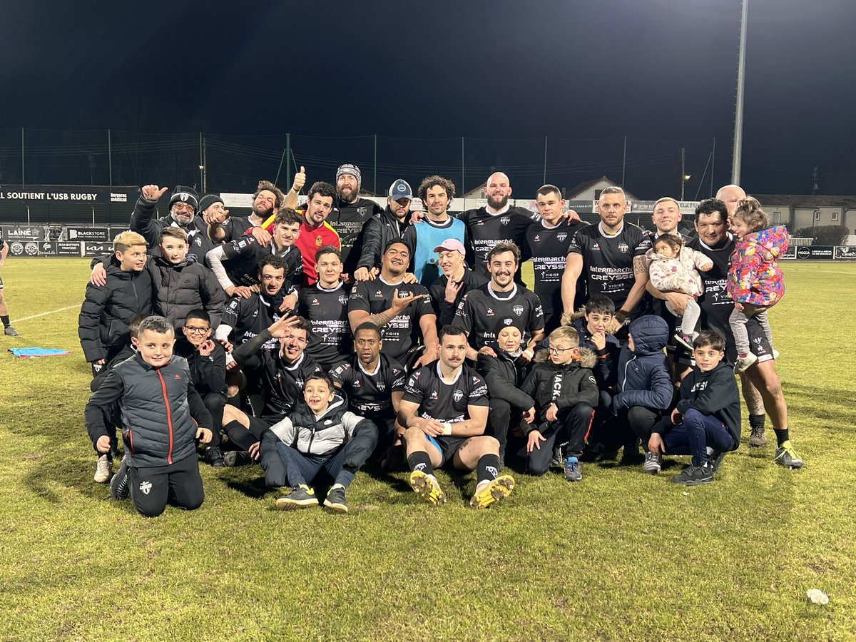 𝙑𝙄𝘾𝙏𝙊𝙄𝙄𝙄𝙍𝙀𝙀 💥

Et de 6️⃣ ! 6ème victoire consécutive pour notre équipe première qui s’impose ce soir 30/23 face à l’Union Barbezieux-Jonzac 💪

Un grand bravo aux joueurs et au staff pour cette belle victoire 👏