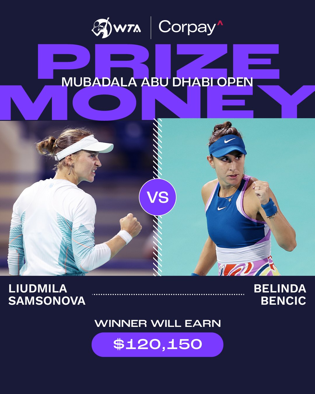 wta on Twitter "Set your reminders ⏰ Going for the inaugural Abu Dhabi