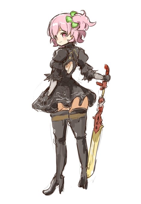 #NieR_Automata 版 梨璃 #アサルトリリィ https://t.co/IxsluupFwQ 