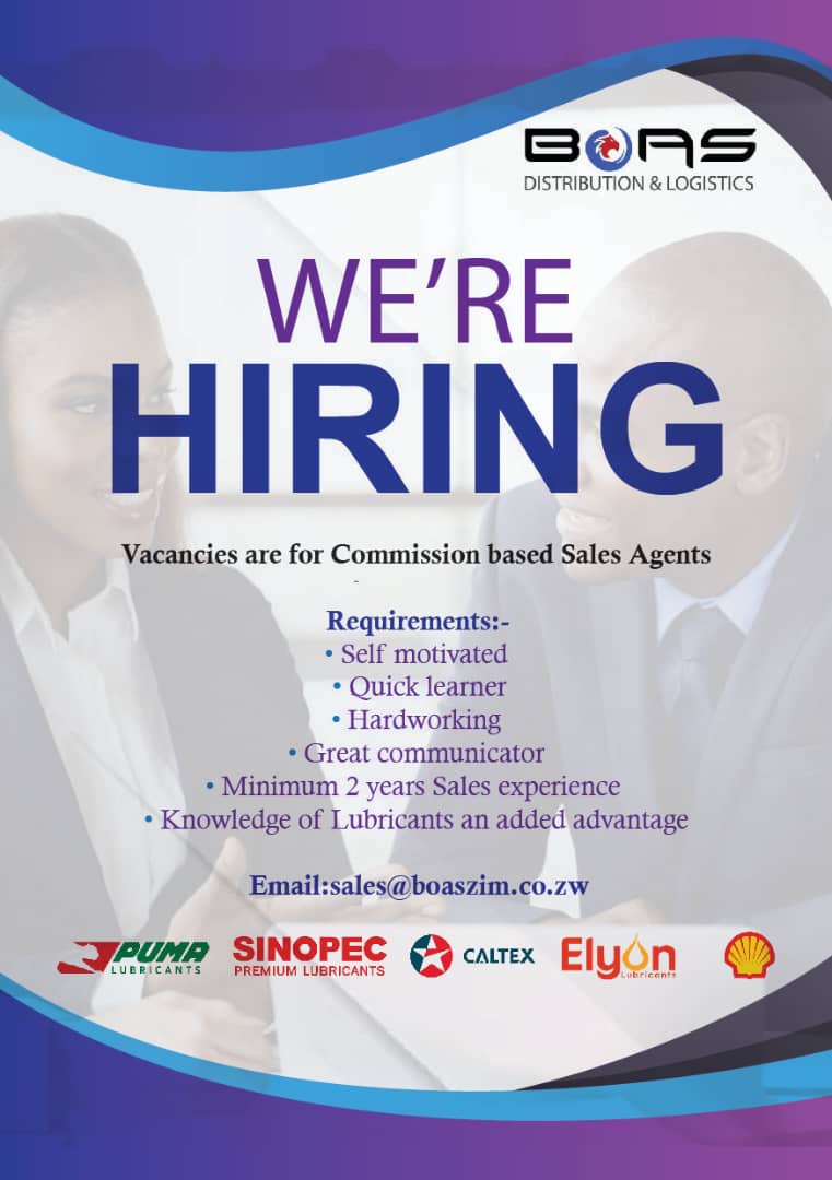 As we get more market share we have an exciting opportunity for go getters to join our team.... #boas #lubricants