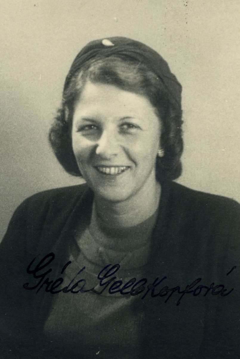 AuschwitzMuseum's tweet photo. 12 February 1905 | A Czech Jewish woman, Greta Gelbkopfová, was born in Prague. 

She was deported to #Auschwitz from the #Theresienstadt ghetto on 23 October 1944. She did not survive. https://t.co/UZTxW6kaIG