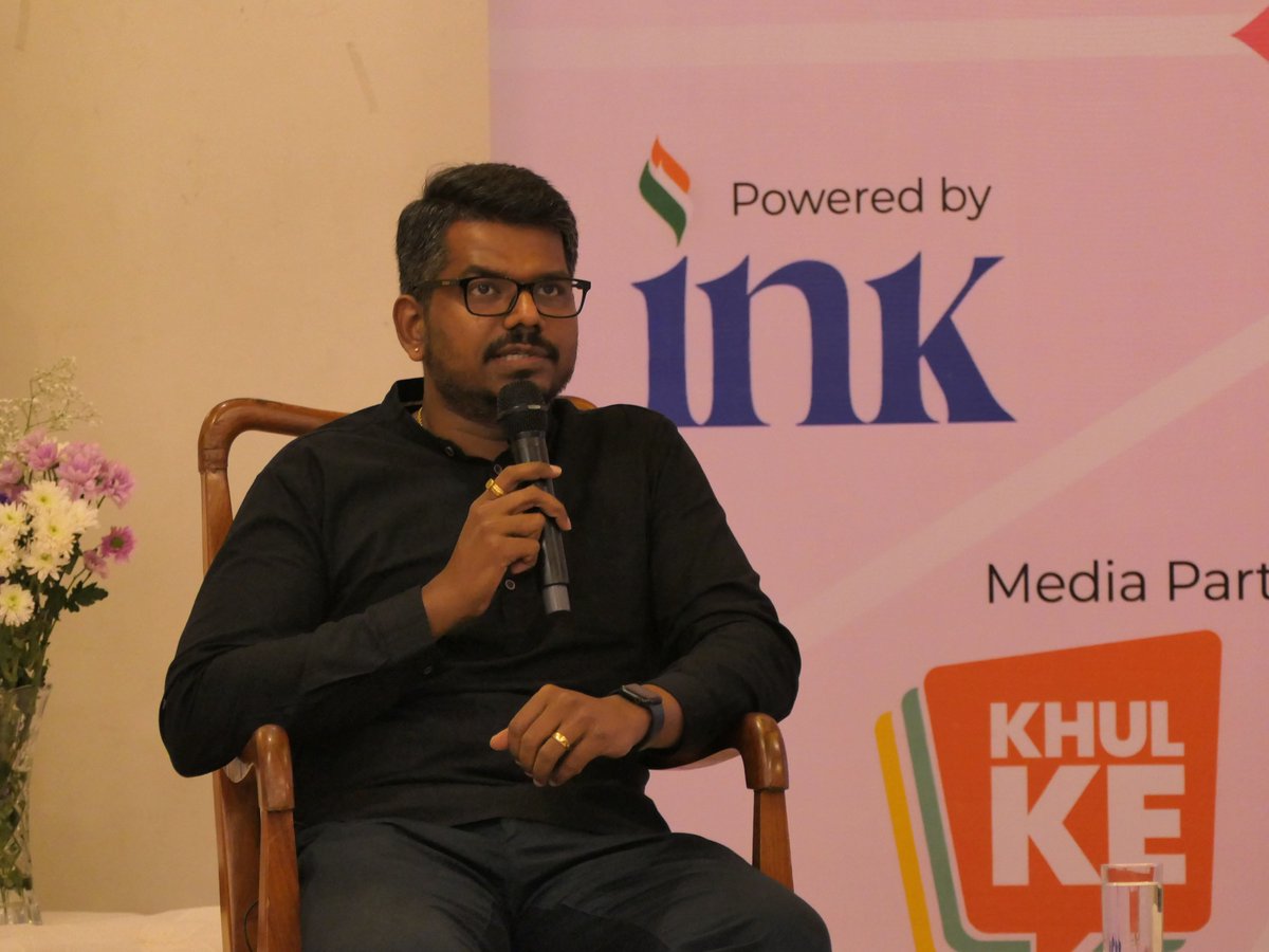 BluOneInk's tweet photo. Captivating conversation between two literary experts! JSaideepak engages in a conversation with Alo Pal discussing his book #India, Bharat and Pakistan, at #PLFBookTalks2023.

#PLFBookTalks #PLFBookTalks2023 #bluoneink #hotelatithi #puducherry #LiteraryEvent2023 #PondyLitFest https://t.co/QaapZX7hHT