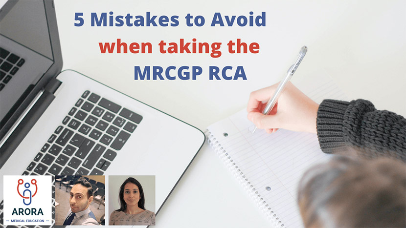 🙋‍♂️🙋‍♀️ 5 key Mistakes to Avoid in your MRCGP RCA assessment… aroramedicaleducation.co.uk/5-mistakes-to-…

👉 Pass with our RCA courses: aroramedicaleducation.co.uk/mrcgp-rca/ - use coupon aroravideo10 for a 10% discount

#CanPassWillPass #PassRCA #MRCGPRCA #RCA