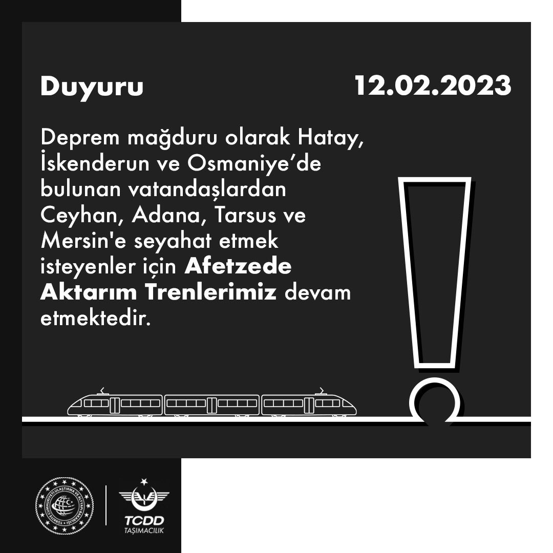 TCDD Taşımacılık tweet media