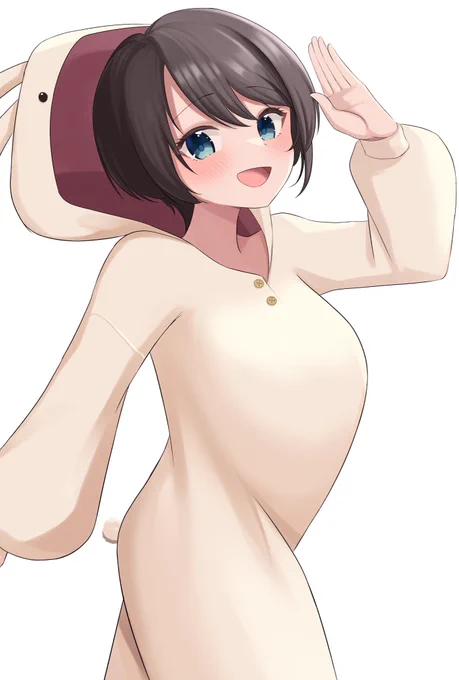 第5回ホロライブ集合絵にスバルちゃんで参加させてもらいました!集合全体絵すげーいいから見てねー #プロテインザスバル  