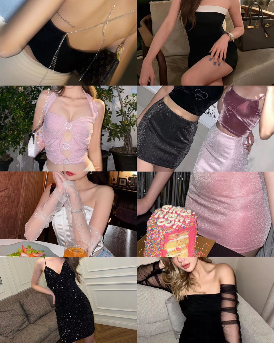 เธรดรวม Dinner Outfit พร้อมเดท รับวาเลนไทน์ 🪞👗💖 เสริมลุคคุณหนูแต่แอบแซ่บแบบตัวลูก ในราคาหลักร้อยทุกตัว •.*🥂🍾