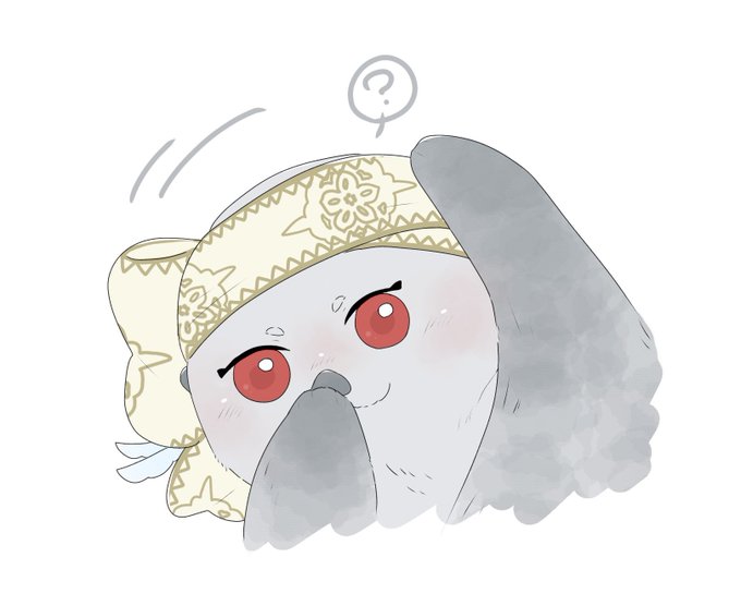 久々の指スマホで落書き首傾げらっこりむ 
