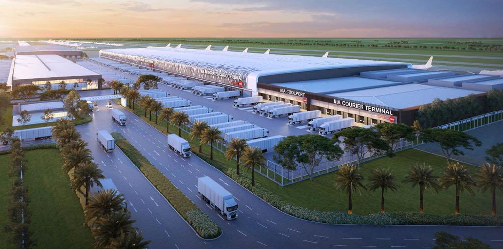 NIAirport's tweet photo. Delighted to have partnered with Air India SATS to develop a multi-modal cargo hub at #NIAirport with integrated facilities and seamless processes to support the logistics industry in North India. https://t.co/1pe7hqa1EC
