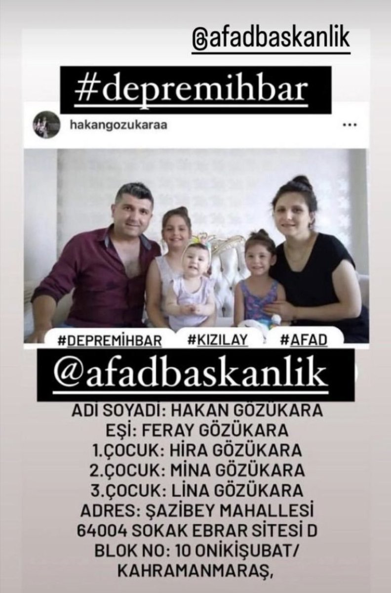 Arkadaşlar Ebrar sitesi D Blok Kahramanmaraş lütfen ama lütfen tiwitir üzerinden tiwit atın termaller ısı alıyor ancak binada çalışma yok @FOXhaber @haluklevent @ahbap @BabalaTv @OguzhanUgur @PincTivi