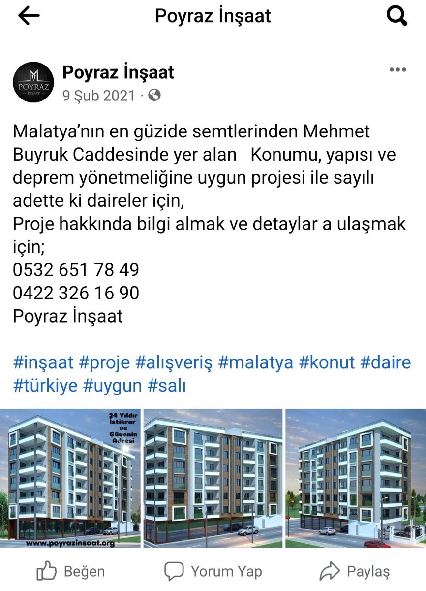 Yorumu size bırakıyorum…
Deprem yönetmeliğine uygun demiş 😡
24 yıldır istikrar ve güvenin adresiymiş bir de 😡
#Malatya #ahbab #depremzede #uzaktan