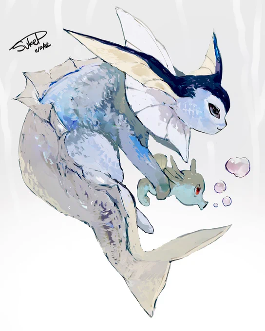 #ブイズの日 シャワーズが一番すき 
