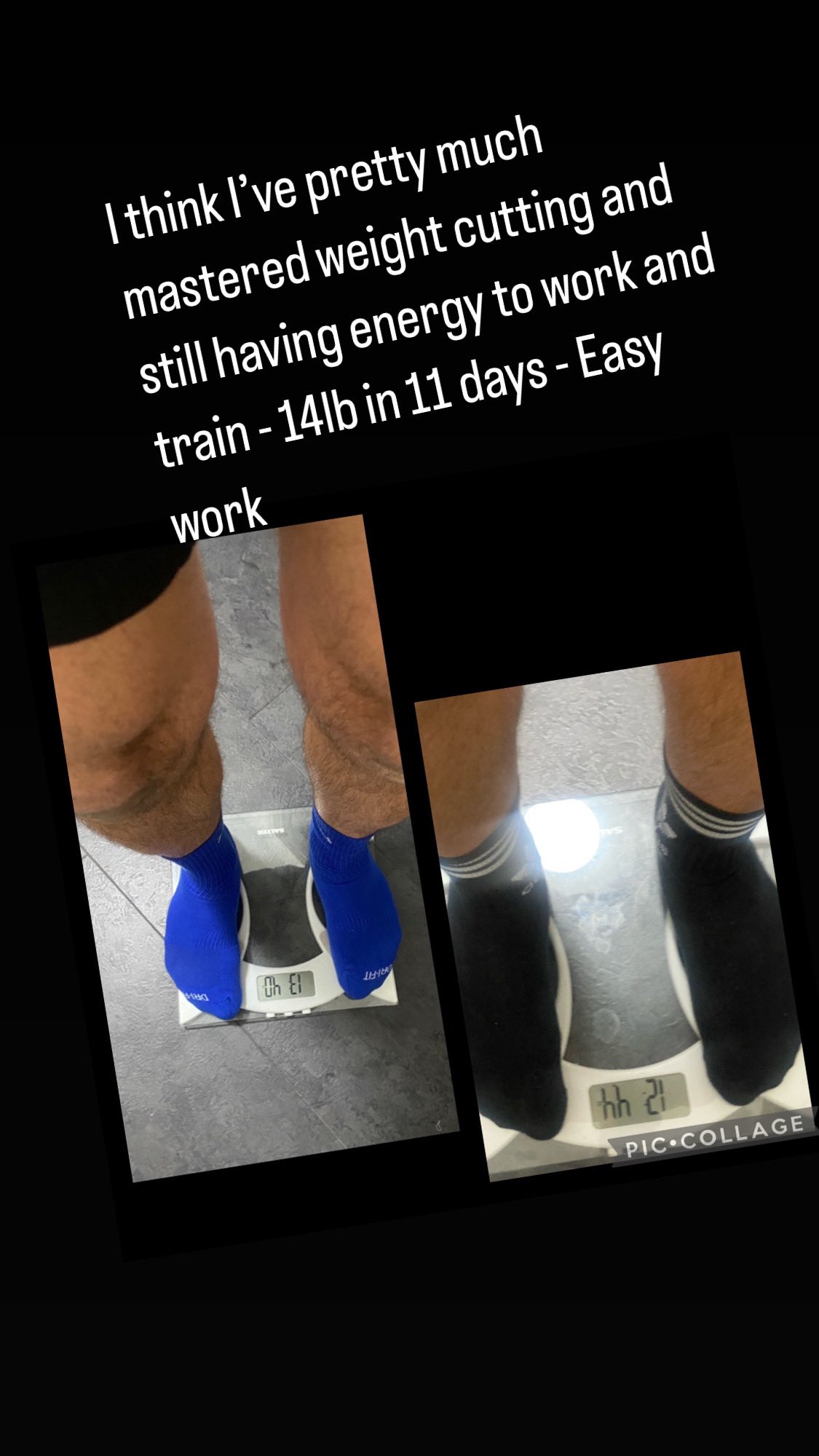 Happy Heating on Twitter "Many years of weight cutting hoping this