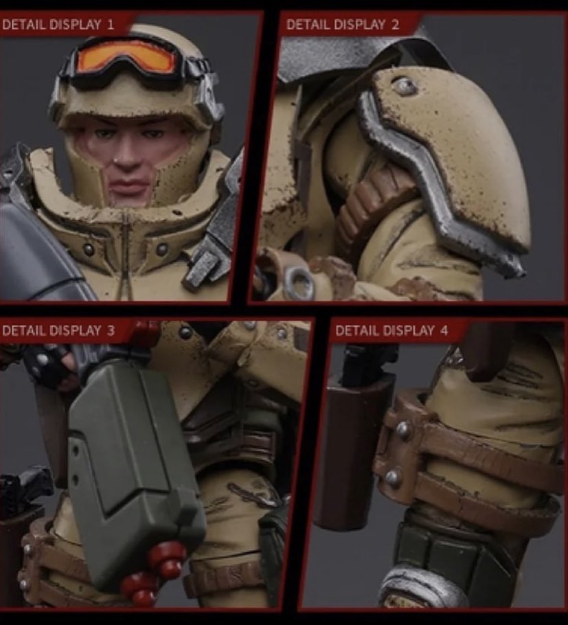 PoliplasticPod's tweet photo. Marauders Ranger Unit 3
“Los Merodeadores son una unidad emitida con armadura reforzada y armamentos de asalto, creada para profundizar en la guarida del león y detener las incursiones de los Antípodas en las regiones fronterizas de USAriadna” #Inifinity #JoyToy https://t.co/vTxgI5St5k