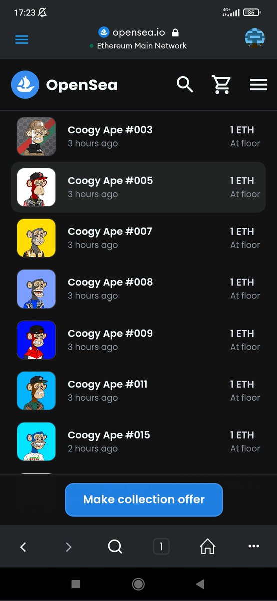 opensea.io/collection/coo…
#NFTsales #BoredApeYachtClub
#NFT