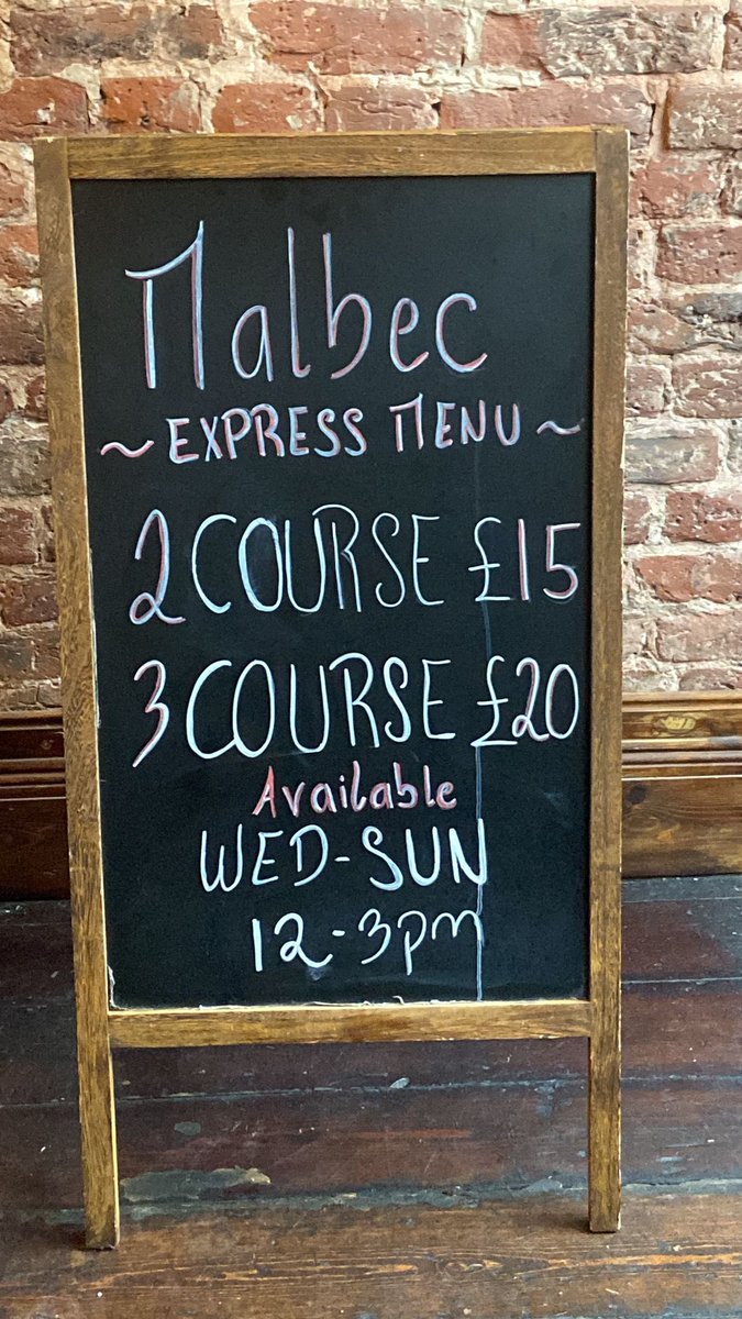 cafe_malbec's tweet photo. Do you know that our “Malbec Express menu “ is available on weekends too !
Now you can try it Wednesday to Sunday 12 to 3 pm 👌
2 course £15 / 3 course £20 
Brunch menu available as usual ! 
#milanesa #lomito #brunch #hove #sunday #menu #tresleches #cheesecake #brighton https://t.co/WurKlpCuo4