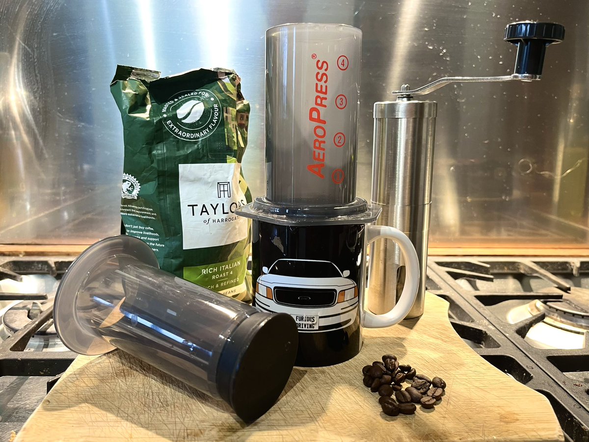FuriousDriving on Twitter "Sunday experimentingadded a coffee grinder