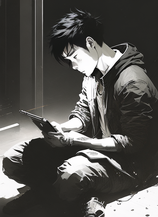 freaxtyle's tweet photo. looking for a common language with AI 🤪
#onenight #Yoru #Nency #monsterboy #oc https://t.co/0adFnk49eW