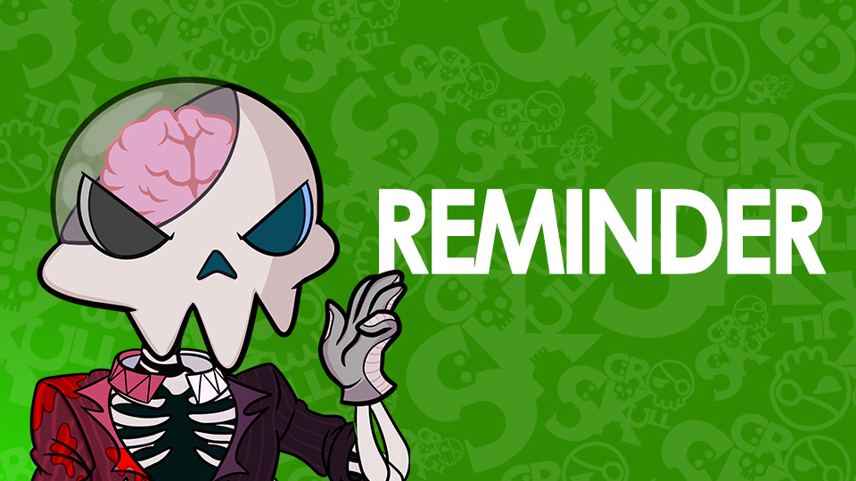 📍FRIENDLY REMINDER

👉To start S4 staking, you only need to approve the contract (if you left your skulls in the Adventure).

🌏Go to the Adventure section app.croskull.com/#/adventure-v2 and "Approve" the new seasons contract. 

#crofam #CronosChain #CronosNFT