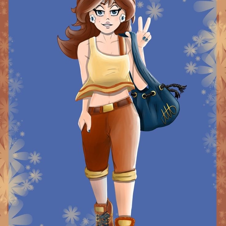 AAA32468579's tweet photo. Casual Princess Daisy
----
#Mario #PrincessDaisy #fanart #casual https://t.co/xfSWBTXppk
