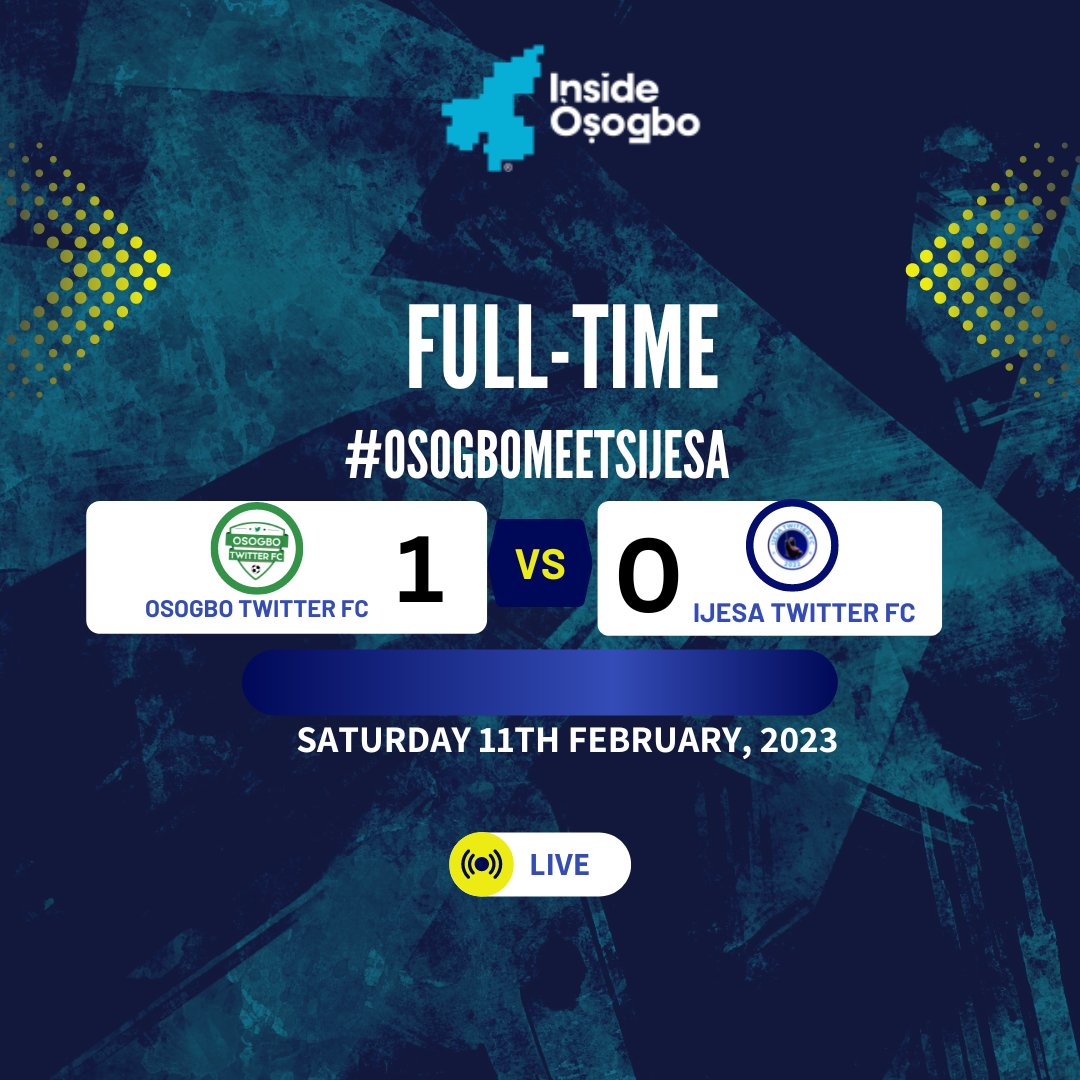 InsideOsogbo's tweet photo. We are dedicating yesterday's victory at #OsogboMeetsIjesa to everyone connected to ÒṢOGBO (directly and indirectly).

As a brand, we will continue to make you proud. 🥂🥂🥂

#OsogboMeetsIjesa https://t.co/Y527IbX3II