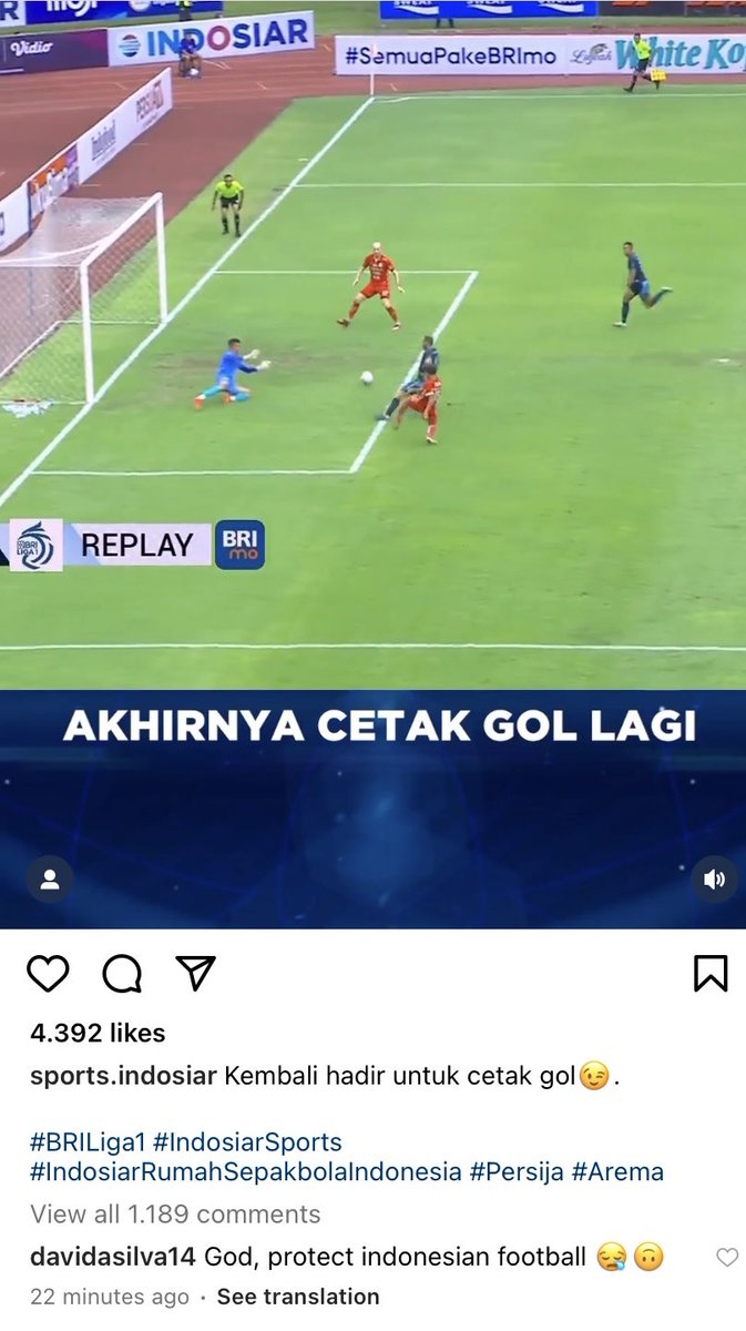 Persib_world's tweet photo. David da Silva reacts to the latest controversy surrounding Indonesian football https://t.co/DdLcjhlXzr