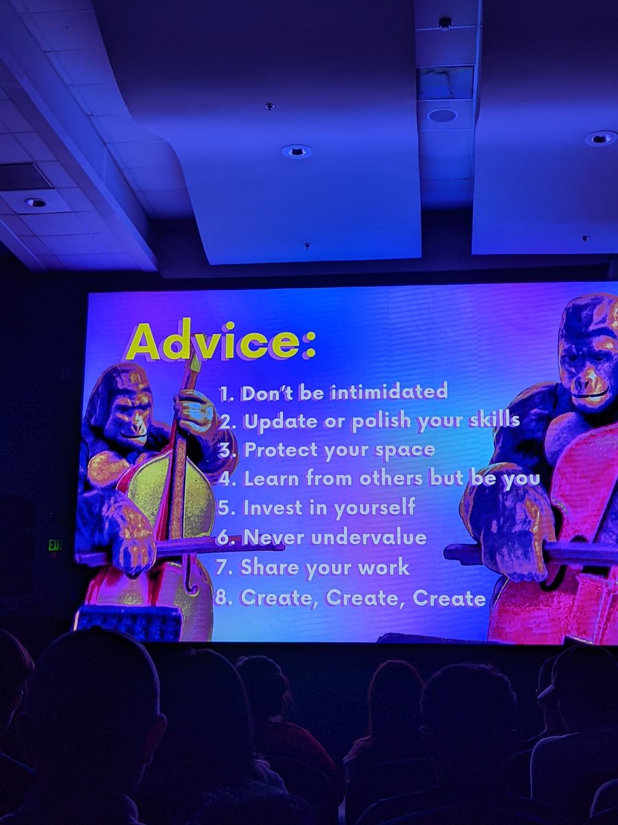 jhnpllgdo's tweet image. AR Artist Mitsuko Ono&apos;s advice for #ASUSOLEDatGraphikaManila2023