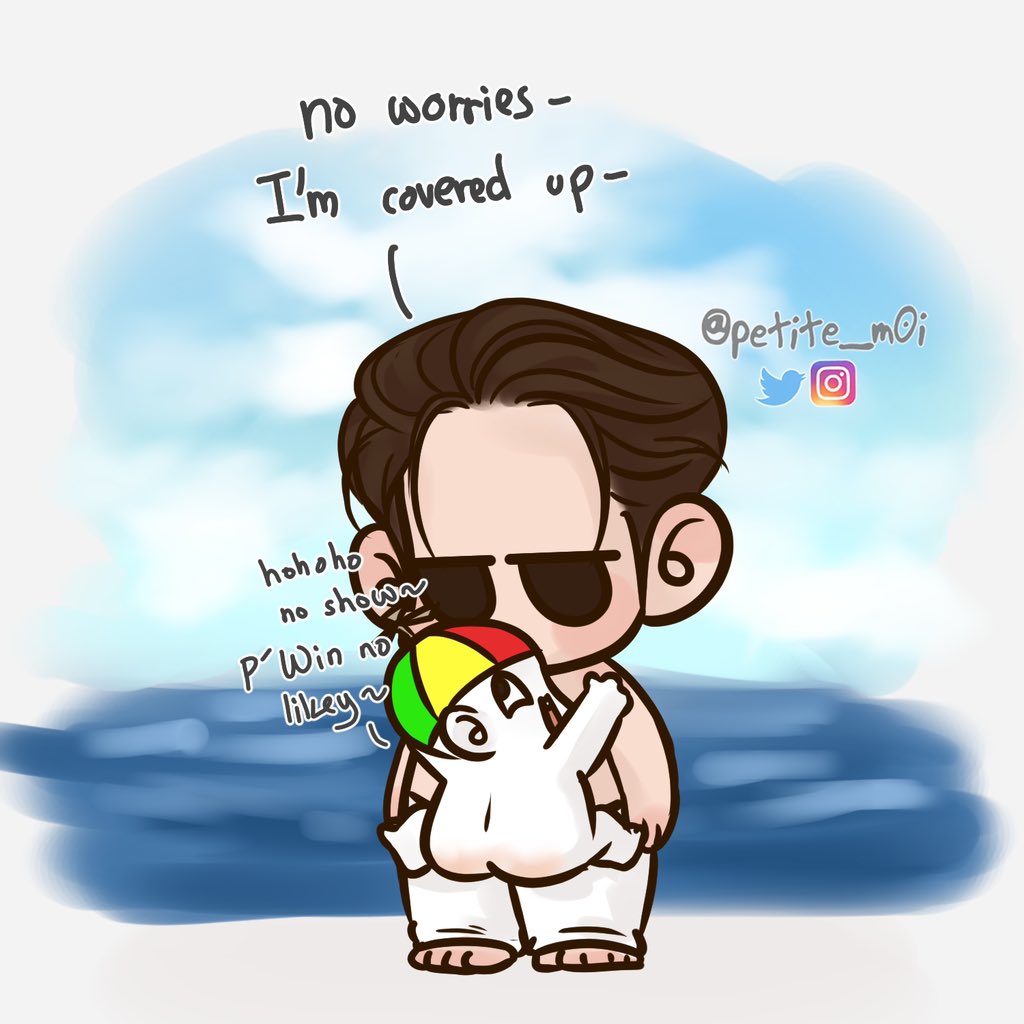 petite_m0i's tweet photo. No worries na P’Win~ 

Petite got your bro all covered up~ 🌚hohoho

#ยิ้มหวาน #brightwin #snowballpower #ไบร์ทวิน #bbrightvc #winmetawin #CLIPSTUDIOPAINT https://t.co/PRcckYn3DT