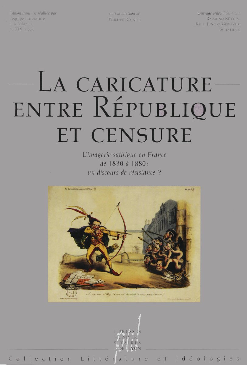 JeromeLamy79's tweet photo. Puisqu'il en a été question récemment, citons un ouvrage indispensable sur la question de la caricature (et de sa censure) au 19e siècle. #instructif https://t.co/mufNe9idzy