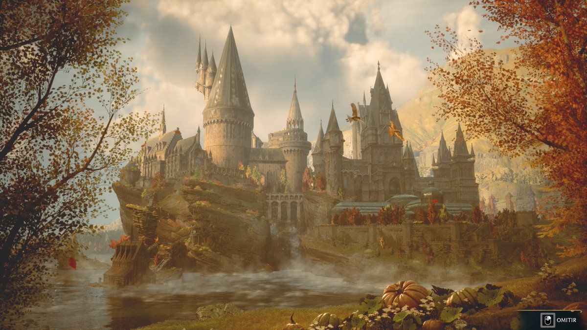 MikkiSimple's tweet photo. No paro de hacer capturas del Hogwarts Legacy 🙈 es que no puede ser más bonito 💜 https://t.co/tZh46dN3KK