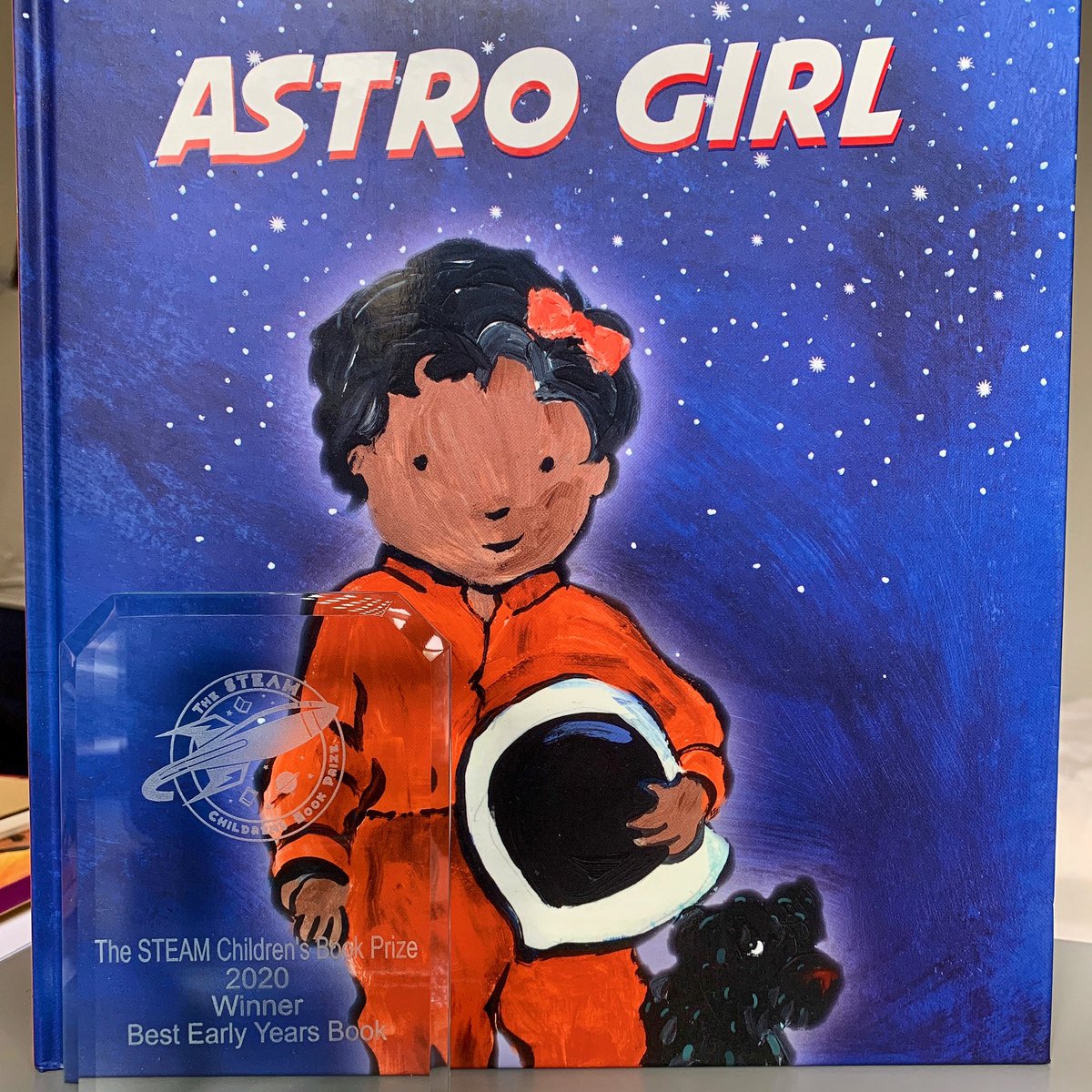 The award winning Astro Girl is still flying high. Its one of my most complete books celebrating #WomenInScience all year round!