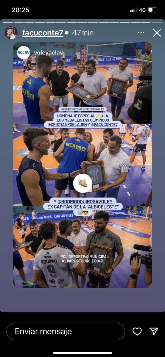 Felicitaciones <a href="/MonterosVoley/">Monteros Vóley Club</a> por el homenaje a nuestros grandes 🥉 de Tokio !!@VoleyACLAV <a href="/TyCSports/">TyC Sports</a> <a href="/TyCSportsPlay/">TyC Sports Play</a>
