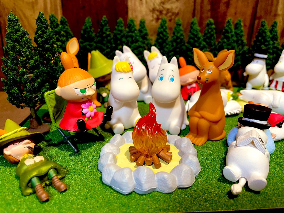 ibt_john's tweet photo. キャンプに行けなかった3ヶ月間に作りました…
…スナフキンが好きです

#ムーミン #ムーミンガチャ #キャンプ #ソロキャンプ #キャンプギア #キャンプ好きと繋がりたい #キャンプ好きな人と繋がりたい https://t.co/XYs6YSEY16