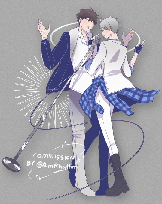  COMMISSION  ภาพประกอบฟิคสำหรับคุณ  ค่ะ! ยินดีมากเลยที่ได้วาดงานปกฟิคนะคะ ////// ชอบบรีฟความจ้องตาท้าทายของทั้งคู่มากเลยค่ะ 55555555 สามารถเข้าไปอ่านและติดตามฟิค #โออิสึกะ ในเอยูไอดอลได้ที่ลิ้งค์ในเมนชั่นนี้เลยนะคะ!  #AimRhythm_CMS 