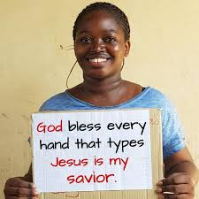 GOD bless every hand that types....
       👇🏻 JESUS IS MY SAVIOR 👇🏻