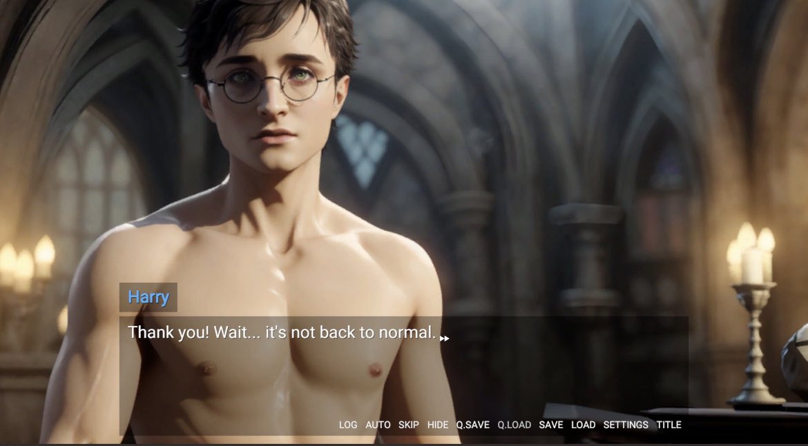 SenValeTV's tweet image. Yo this Harry Potter game ain’t too bad