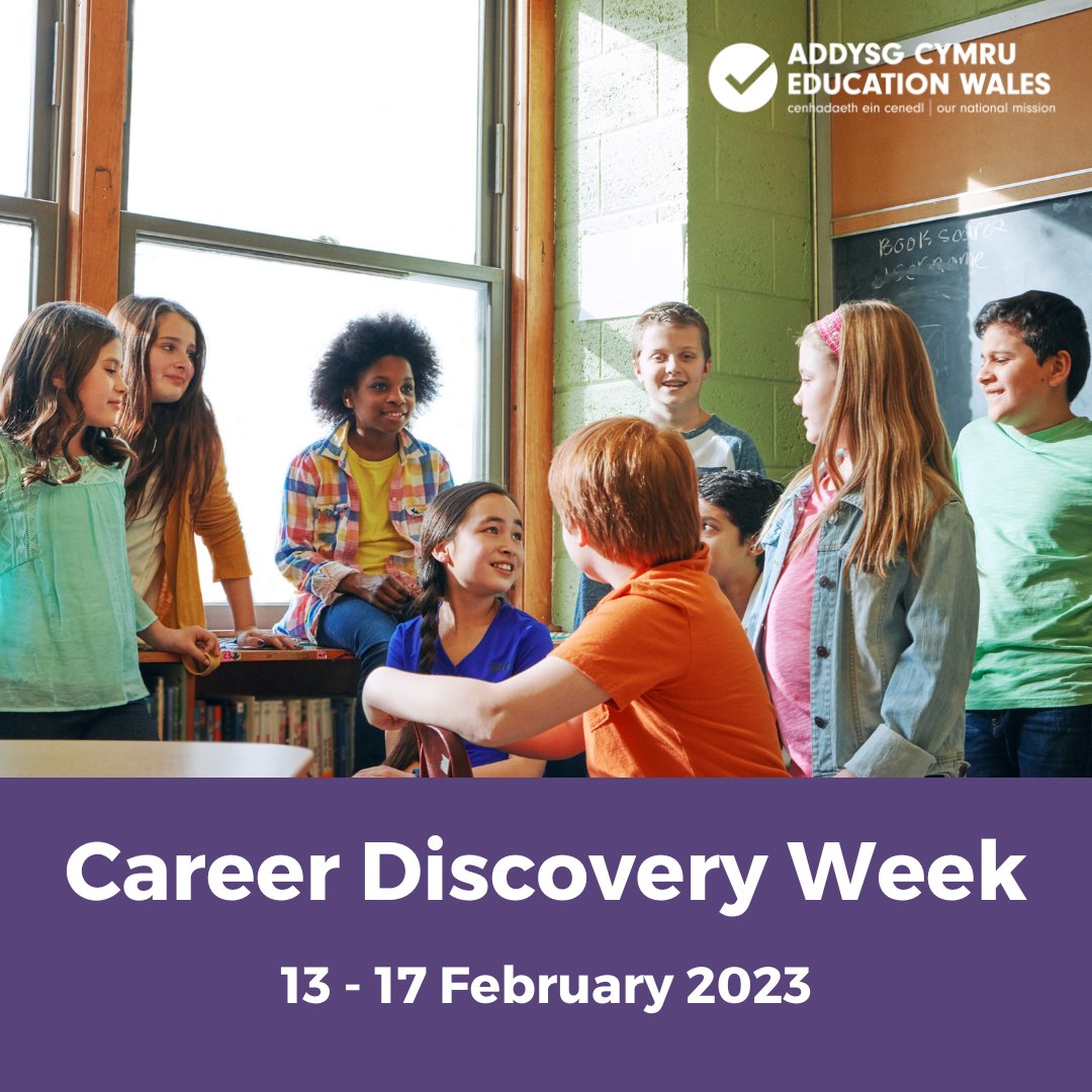 Welsh Government Education on Twitter "Career Discovery Week 1317