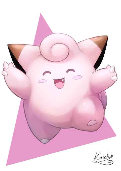 #全てのポケモン描いてみるNo.35 No.36 