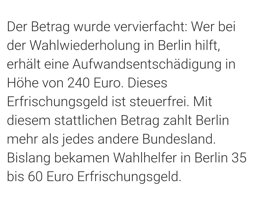 Bin bei #Berlinwahl Helfer in Pankow und die #fckafd wird wohl hier eher nicht die erforderlichen Stimmen erreichen, soviel ist bereits klar 😉😉
Wir Demokraten gewinnen nun mal immer, da kann sich BERND Höcke drehen wie er will 🤣🤣😂
#keinmillimeternachrechts
#BerlinWahlen2023